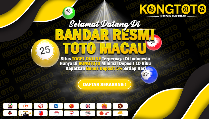 KONGTOTO ⚡️ Pengalaman Terbaik Bersama Bandar Toto Macau Resmi dengan Fitur Live Draw Real-Time